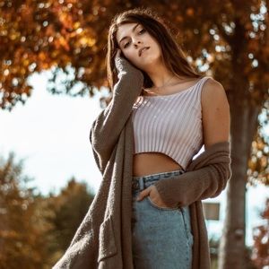 Brown Duster cardigan